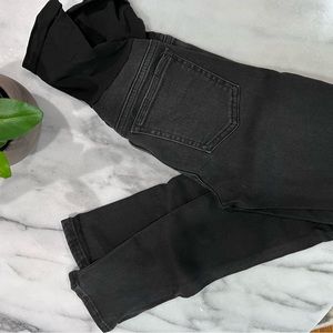 Joe’s jeans dark grey stretch maternity jeans size 25- fab condition